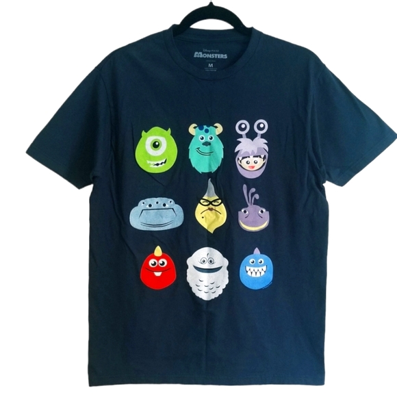 Disney Pixar Monsters T-Shirt Size M (10-12)